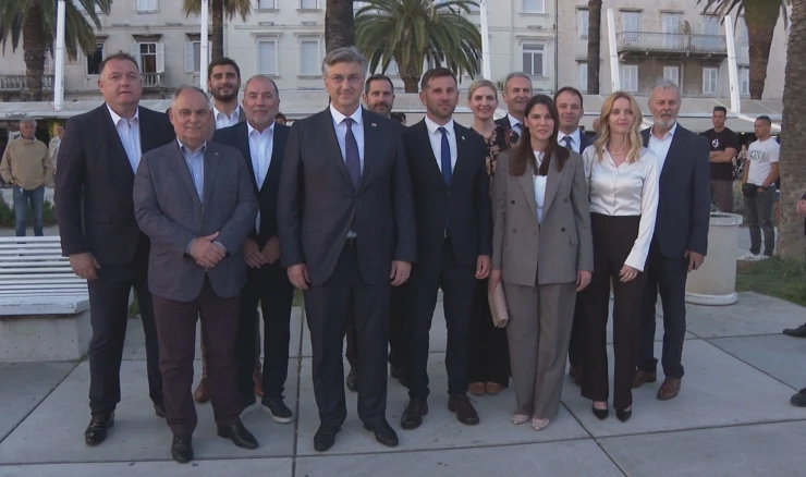  Plenković da podršku HDZ-ovim kandidatima u Splitsko-dalmatinskoj županiji