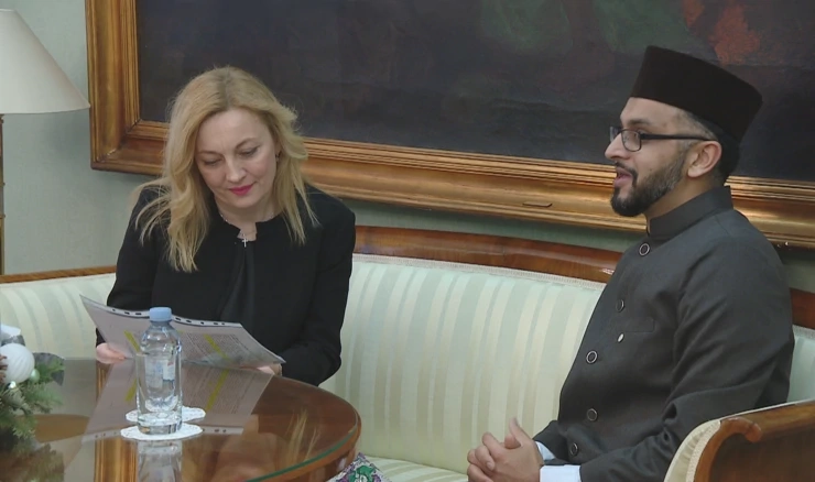 Marijana Petir i Munawwar Khan