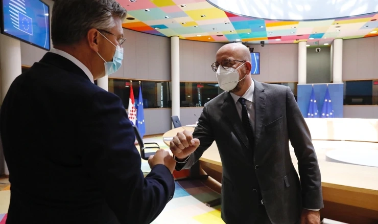 Plenković i Michel