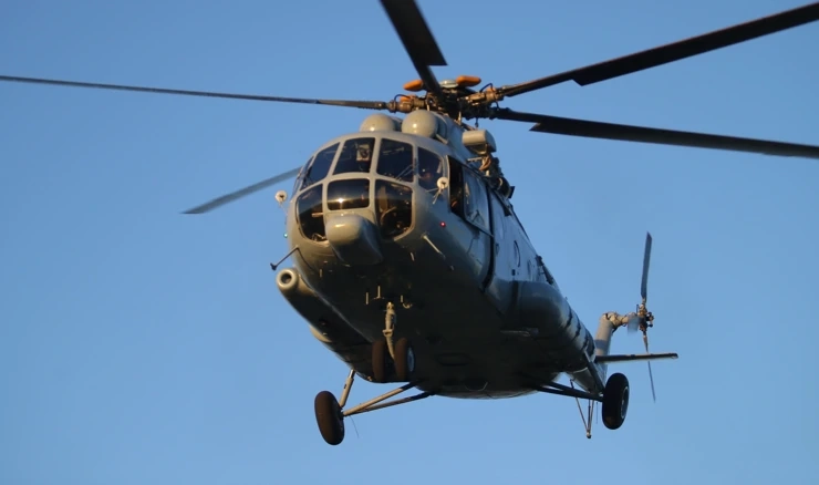 Vojni helikopter, arhivska fotografija