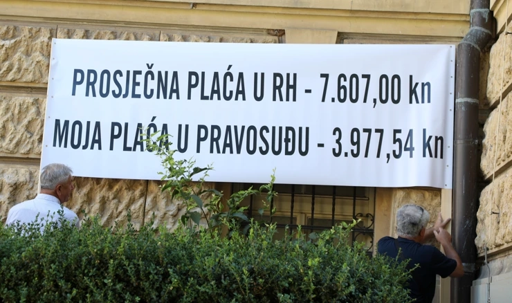 Prosvjed u Šibeniku