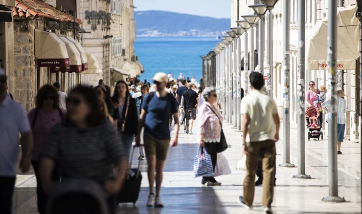 Rast broja noćenja u Splitsko-dalmatinskoj županiji