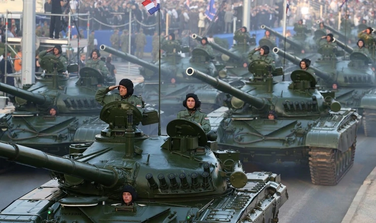 Vojni mimohod, arhivska fotografija iz 2015. 