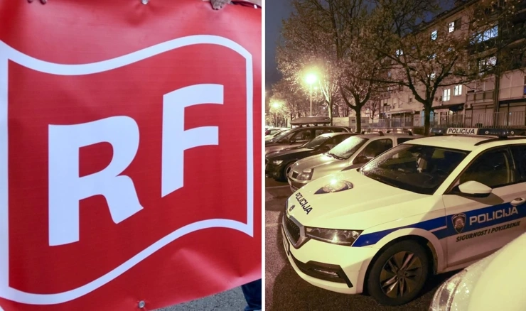 RF / Policija na očevidu u zagrebačkim Vrbanima