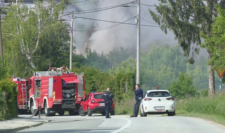Požar u okolici Zaprešića
