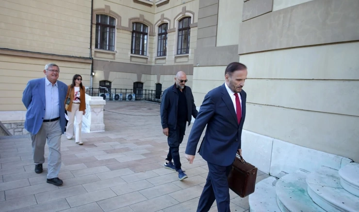 Vojko Obersnel i Samir Barać dolaze na Županijski sud u Rijeci