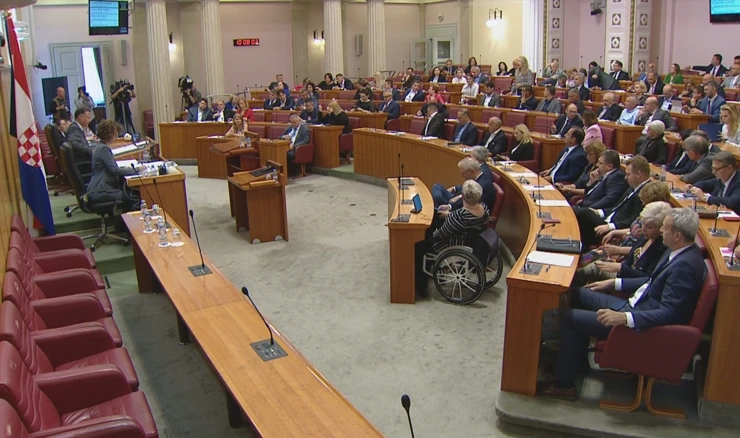 Sjednica Hrvatskog sabora