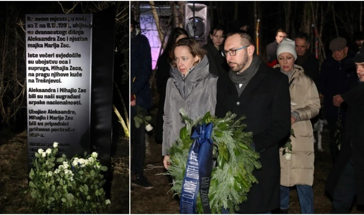 Komemoracija za obitelj Zec