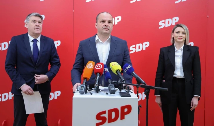 Konferencija za novinare SDP-a