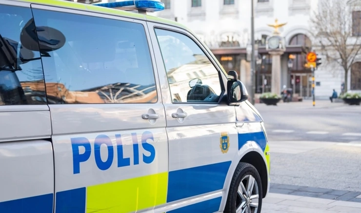 Policijsko vozilo u Stockholmu