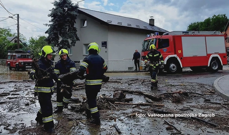 Snažno nevrijeme zahvatilo Medvednicu