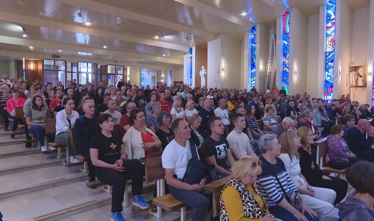 Zajednička sveta misi u crkvi Sv. Križa prije polaska