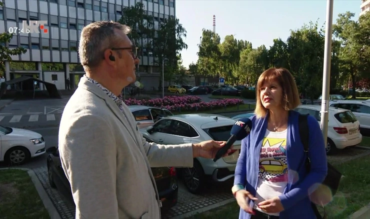 Predsjednica Udruge Nismo same Ivana Kalogjera