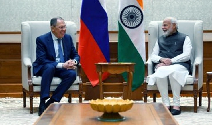 Sergej Lavrov i Narendra Modi