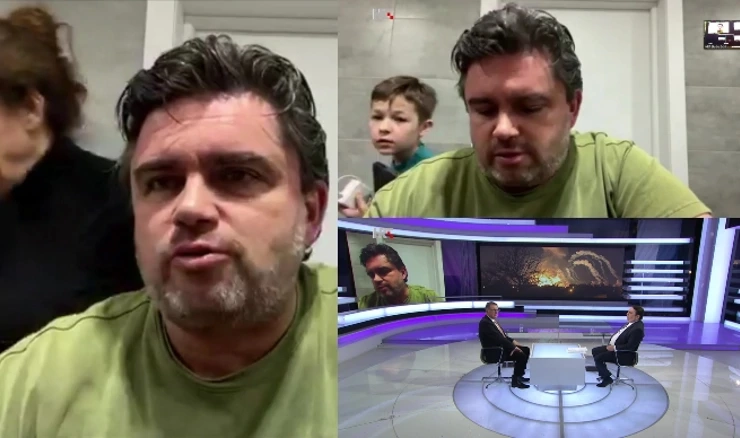  Markian Lubkivsky i Srđan Kerim u emisiji "1 na 1"
