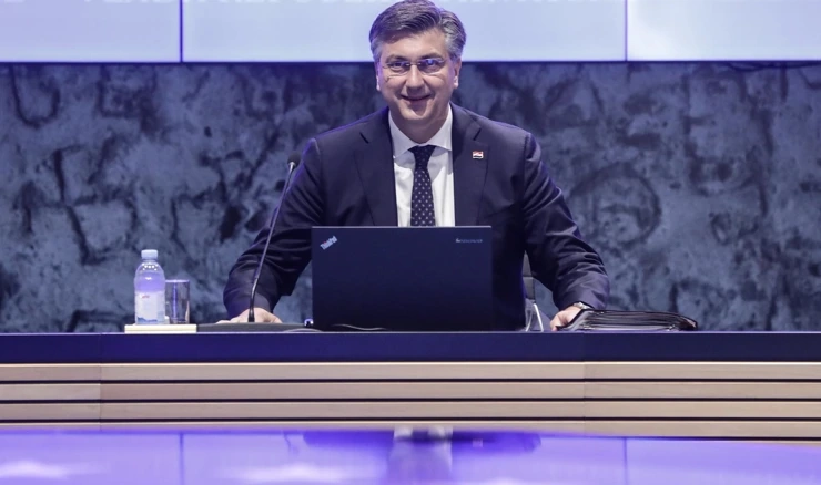 Premijer Andrej Plenković na sjednici Vlade RH