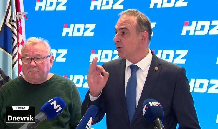 Mario Kapulica, predsjednik Zajednice utemeljitelja HDZ-a
