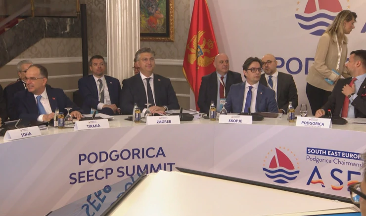 Premijer Andrej Plenković na Procesu suradnje u jugoistočnoj Europi (SEECP) u Podgorici