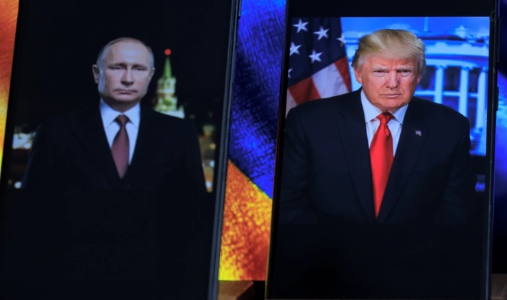 Vladimir Putin i Donald Trump 