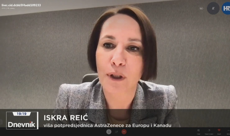 Iskra Reić, direktorica Astrazenece za Europu i Kanadu