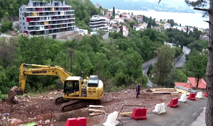 Građevinski radovi u Opatiji