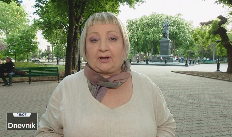 Elizabeta Gojan u Odesi, 15.5.2022.