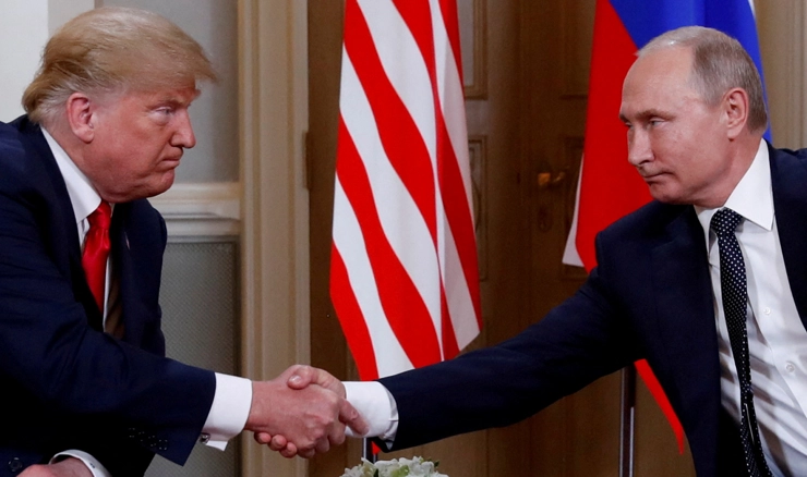 Donald Trump i Vladimir Putin, arhivska fotografija