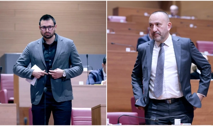 Saborski zastupnici Marin Živković i Hrvoje Zekanović