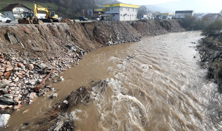 Poplave u BiH, ilustracija