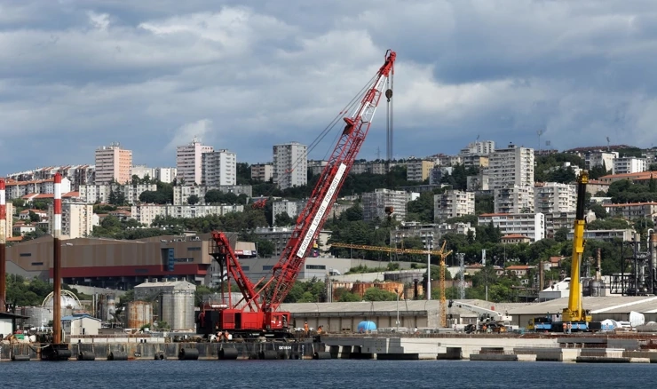 Gradilište novog kontejnerskog terminala