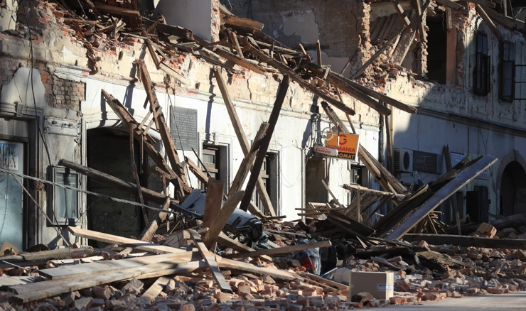 Posljedice potresa u Petrinji 