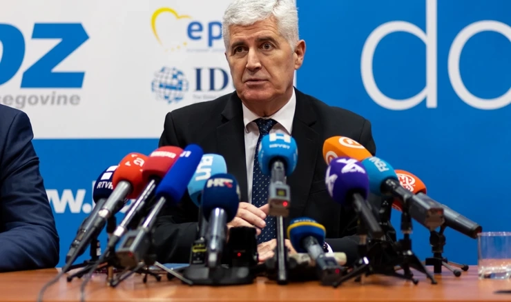 Čelnik HDZ-a Bosne i Hercegovine Dragan Čović