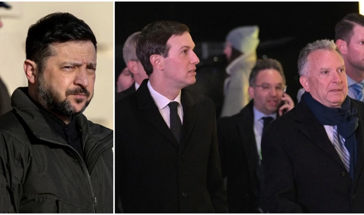 Zelenski, Kushner i Witkoff