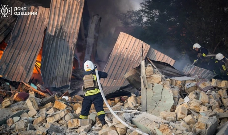 Posljedice ruskih napada u Odesi, arhivska fotografija