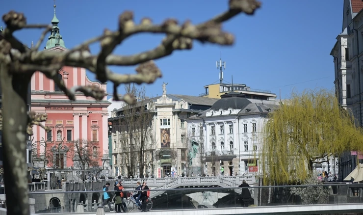 Proljetni dan u Ljubljani