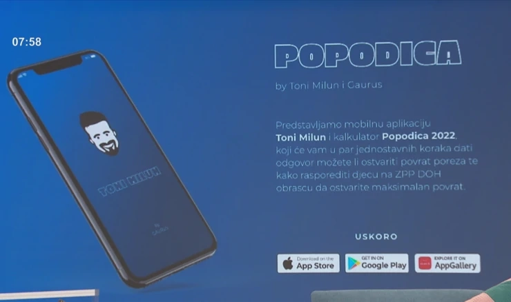POPODICA - prva aplikacija za izračunavanje povrata poreza za djecu
