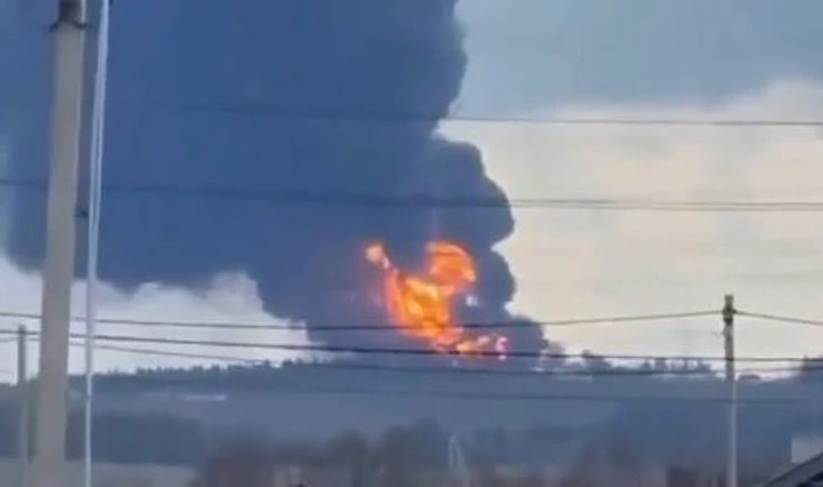 Ukrajinski napad na rafineriju u Permu