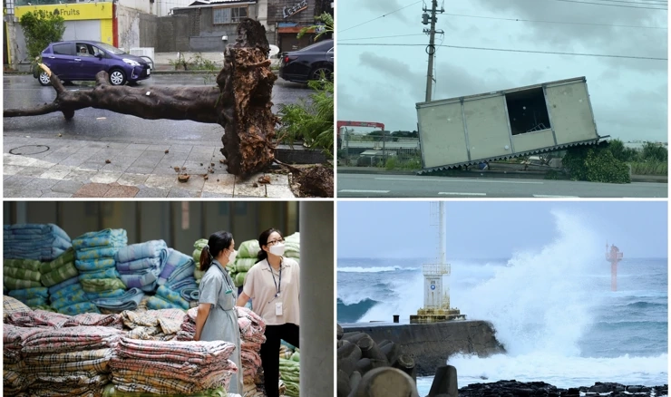 Tajfun Khanun zahvatio jug Japana i Južnu Koreju