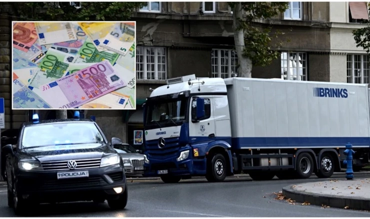 Euro novčanice stižu blindiranim kolima 