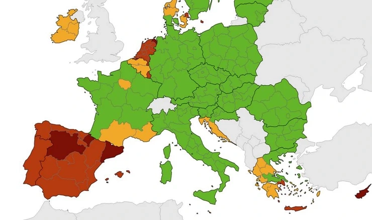 Korona-karta Europe