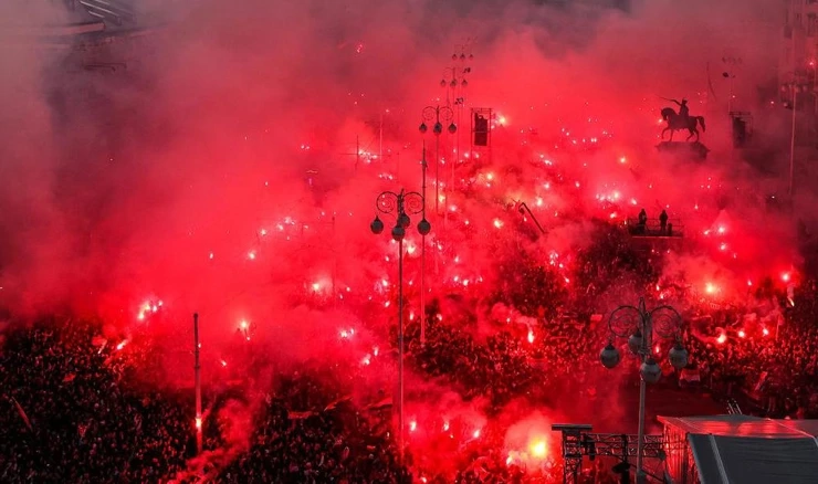 Doček rukometaša 2025.