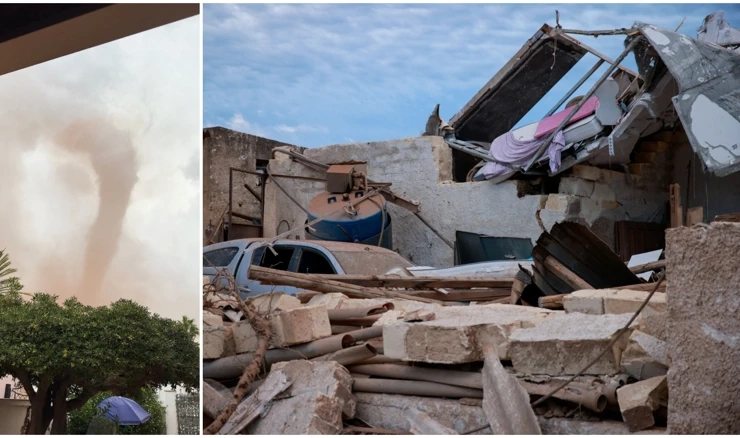 Posljedice tornada na Siciliji