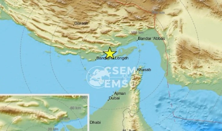 Potres magnitude 5,5 pogodio Iran