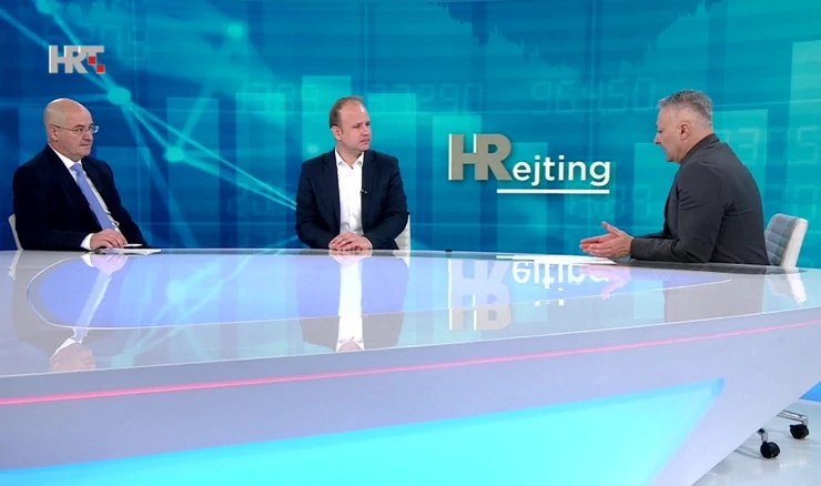 Mario Radić (Domovinski pokret) i Mišel Jakšić (SDP)