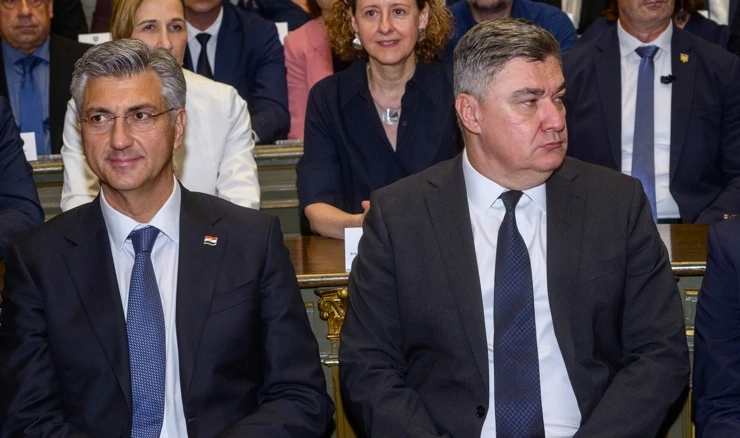 Andrej Plenković i Zoran Milanović