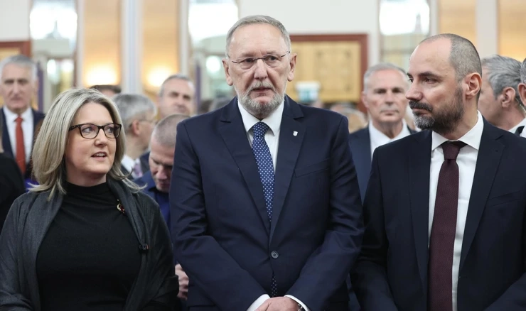 Davor Božinović na božićnom prijemu SNV-a