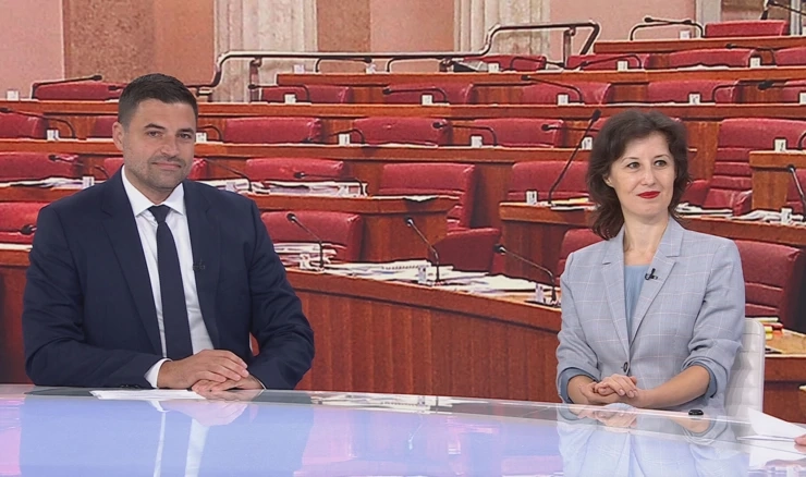 Dalija Orešković i Davor Bernardić