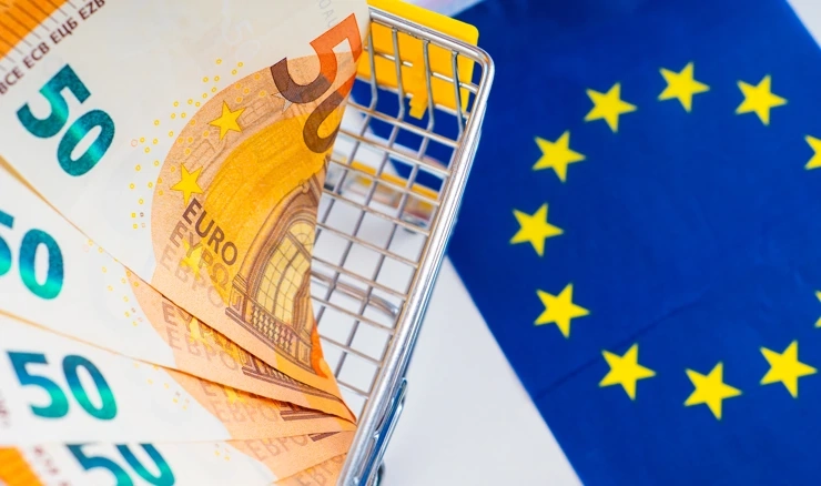 Blagi pad BDP-a u EU-u i eurozoni  