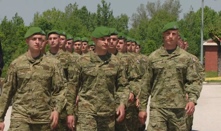 Središnja svečanost održana je u vojarni "Pukovnik Predrag Matanović"