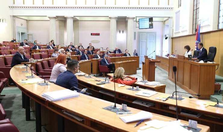 Sjednica Hrvatskog sabora 